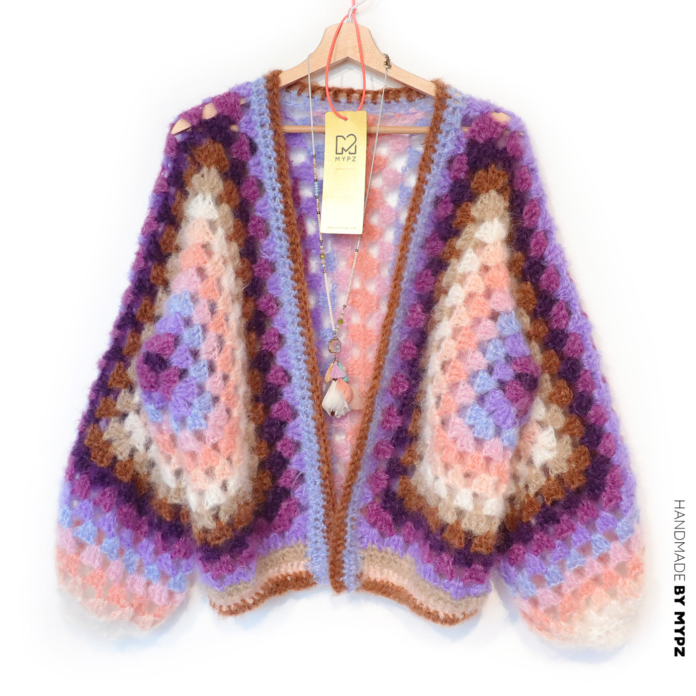 Crochet kit - MYPZ Hexagon Cardigan Elise (ENG-NL-DE)