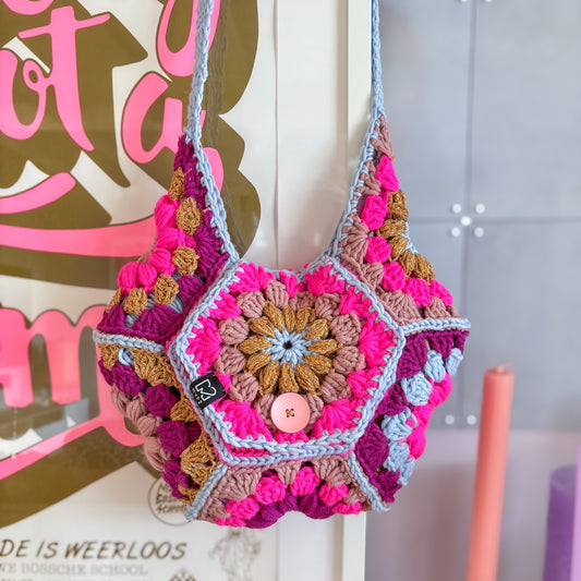 Crochet kit - MYPZ hexagon bag Everly (ENG-NL-DE)