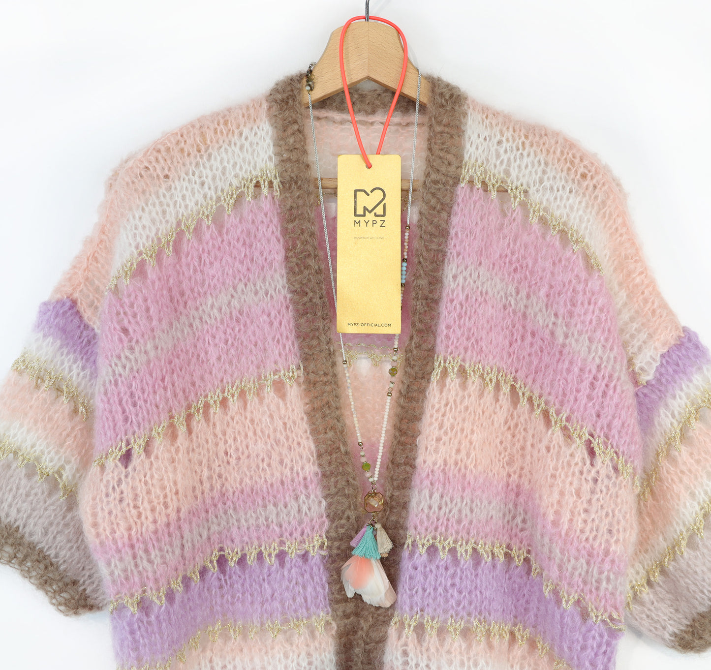 MYPZ Short Light Mohair Cardigan Milana