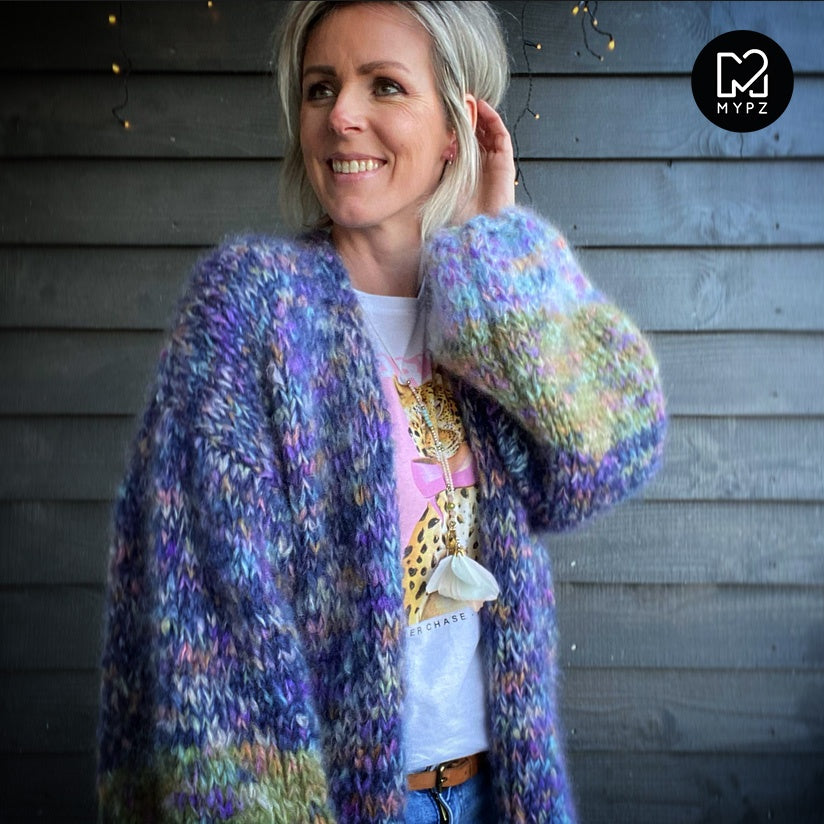 MYPZ Chunky Mohair Cardigan Olivia