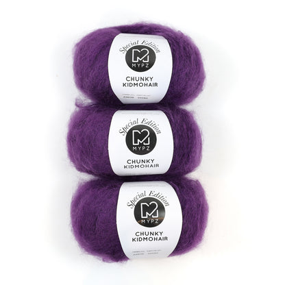 MYPZ Chunky Kidmohair DK Special Edition - Dark Purple