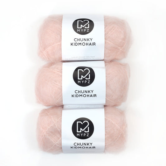 MYPZ Chunky Kidmohair DK Powder Pink