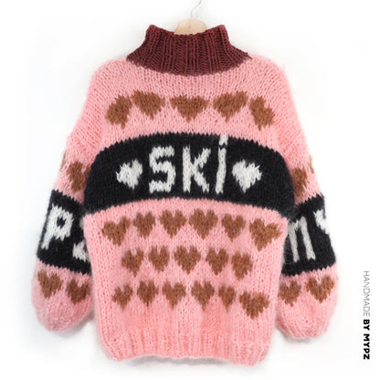 Knitting Kit – MYPZ Chunky Mohair Pullover Sugar Slopes No.9 (ENG-NL-DE)