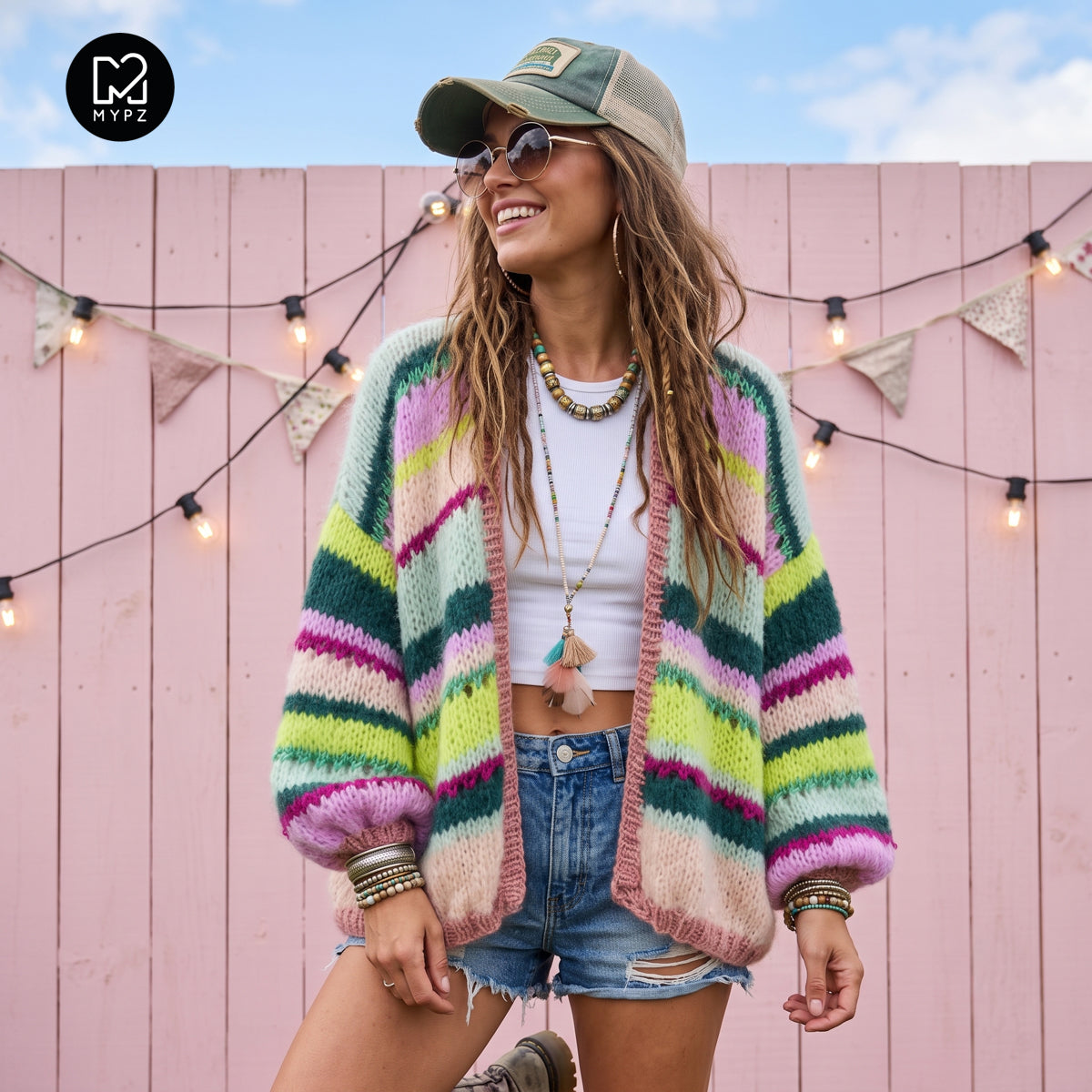 MYPZ Light Alpaca cardigan Featherlight