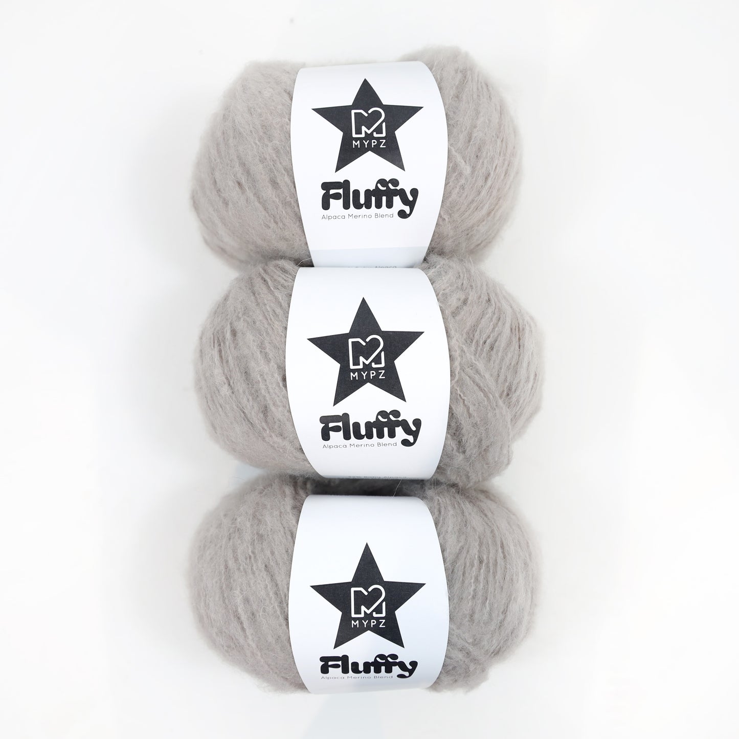 MYPZ Fluffy Light Grey