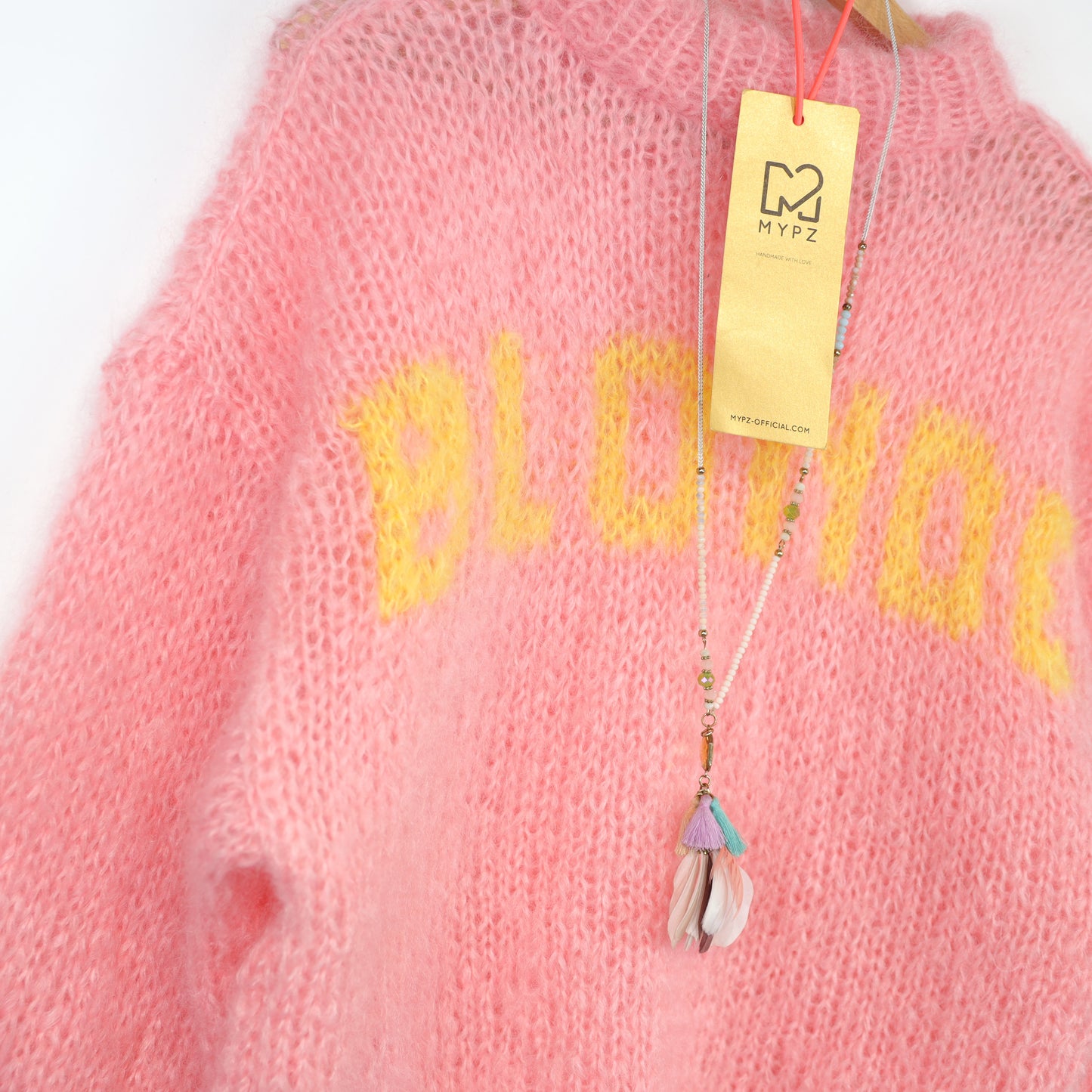 Knitting Kit – MYPZ Light Mohair Pullover Blonde No8 (ENG-DE-NL)