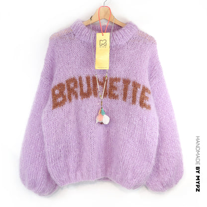 Knit pattern – MYPZ Light Mohair Pullover Brunette No8 (ENG-DE-NL)