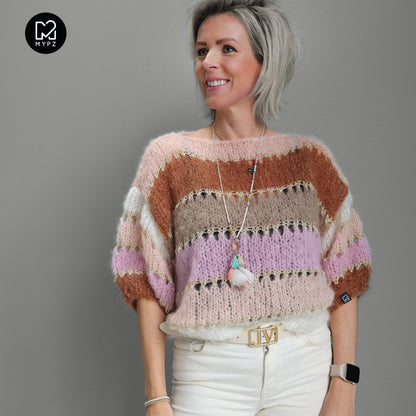 Light Mohair Sand top