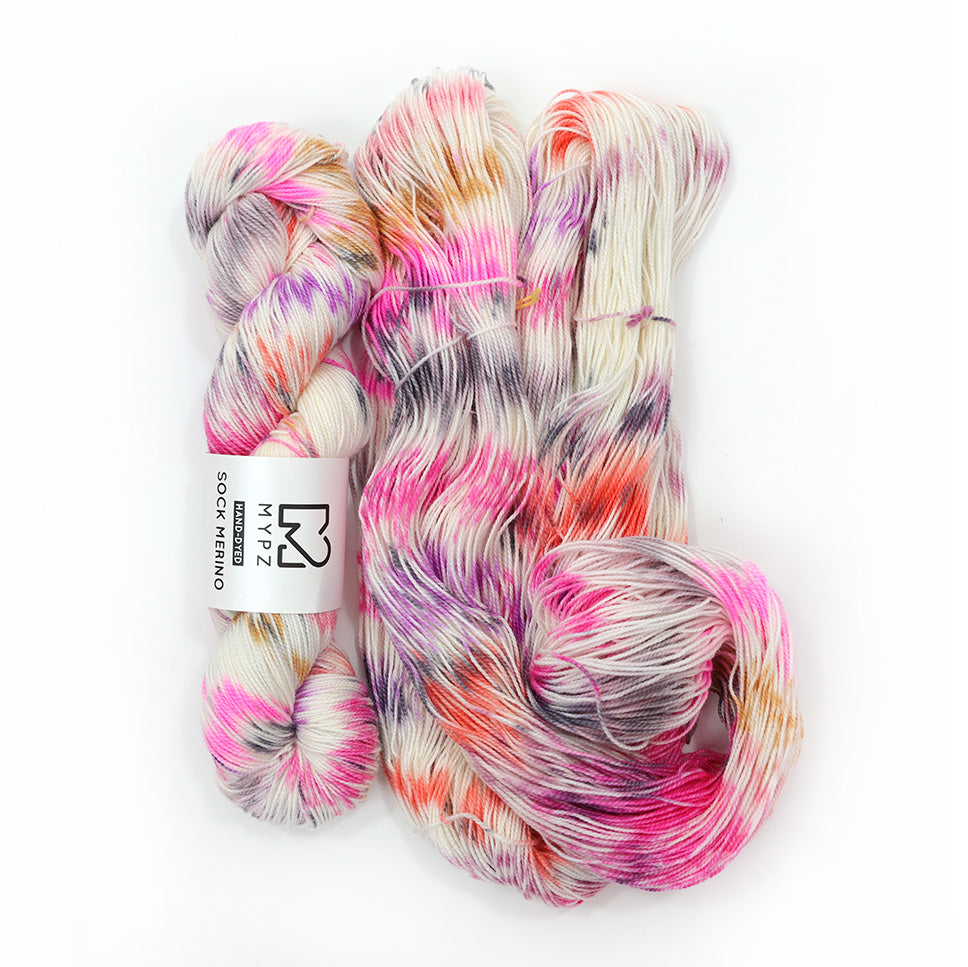 MYPZ Sock Merino – Confetti Reds