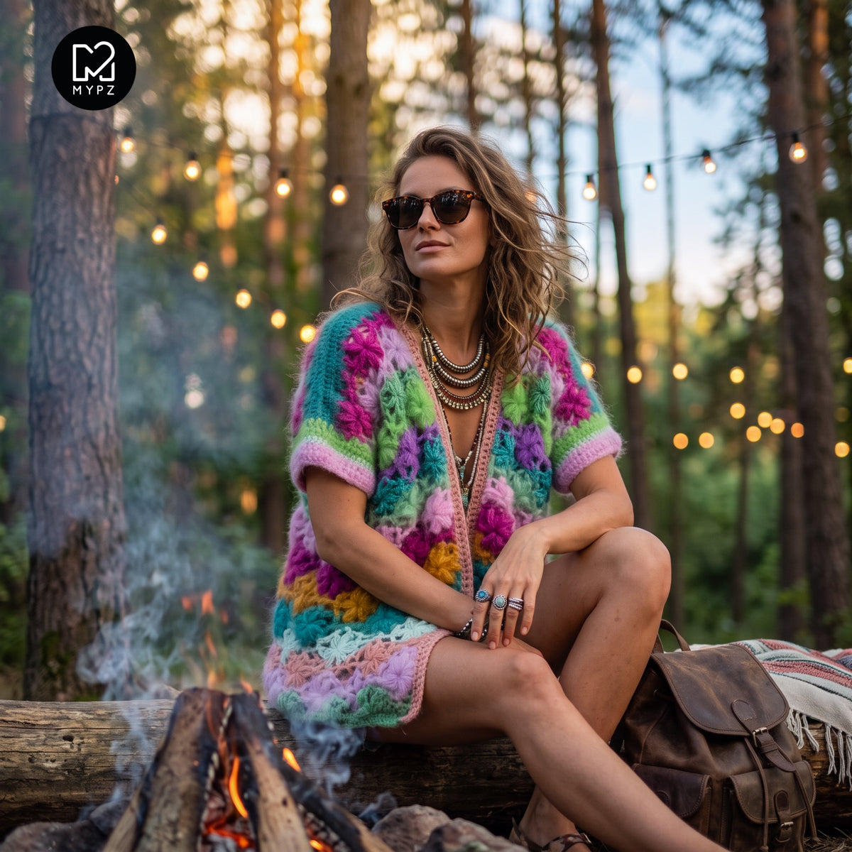 Crochet pattern - MYPZ Wildflower cardigan (ENG-NL-DE-FR-ES)