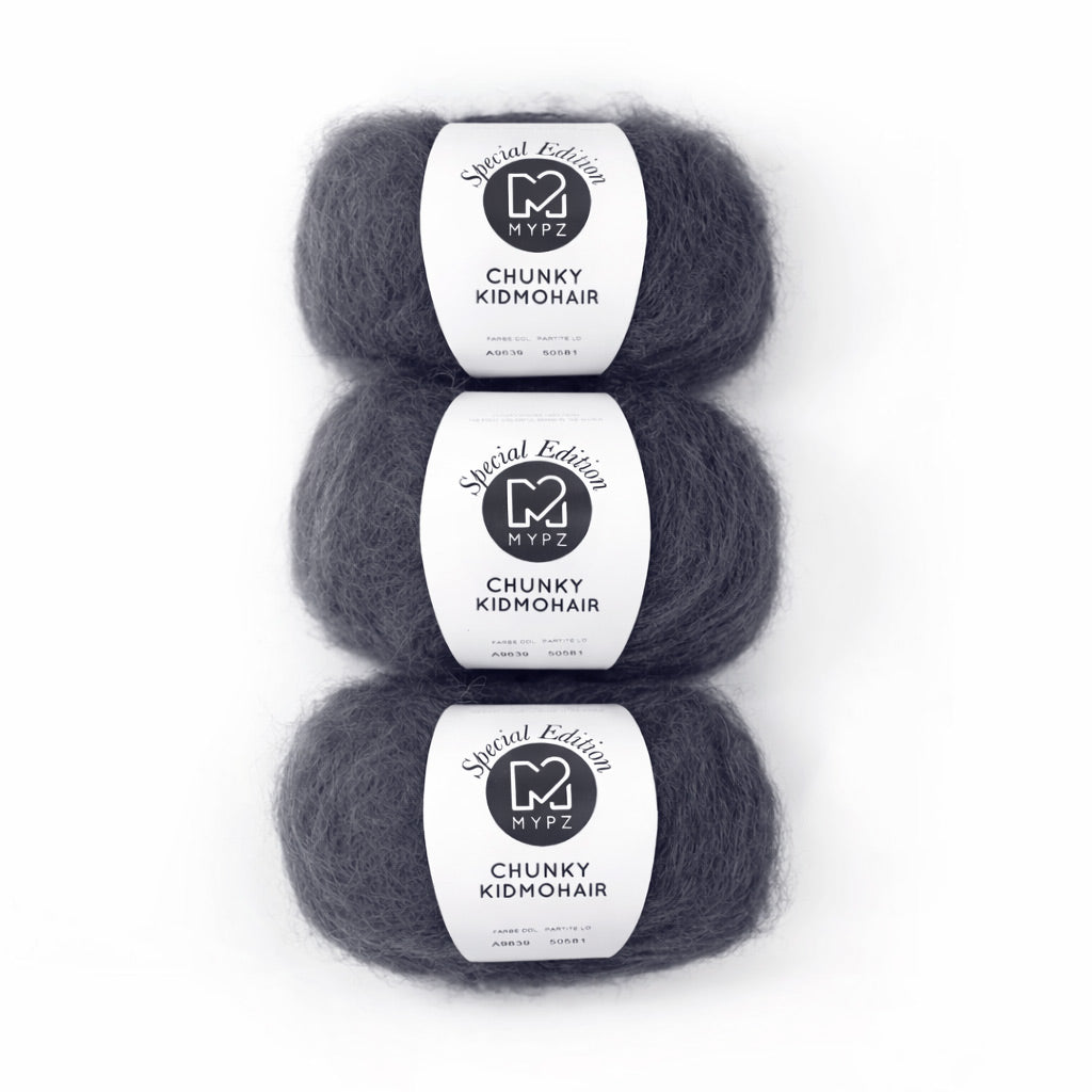 MYPZ Chunky Kidmohair DK Special Edition - Dark Grey