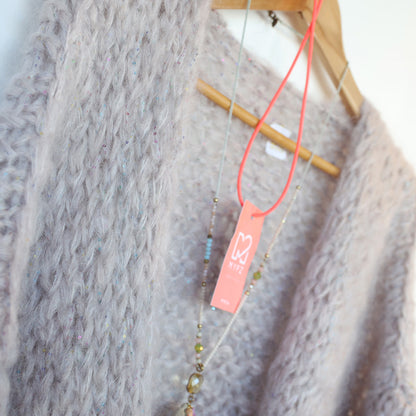 Knit pattern – MYPZ short basic chunky cardigan Sparkling No15 (ENG-NL-DE)