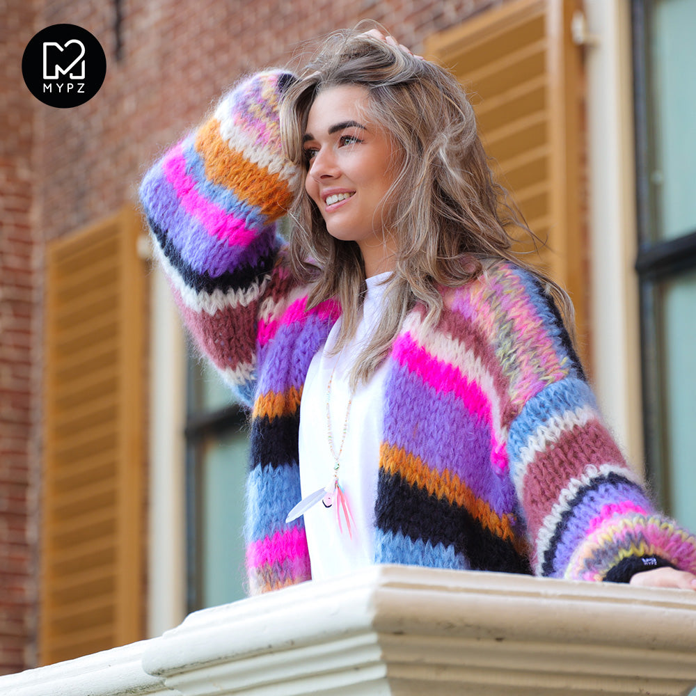 MYPZ Chunky Mohair Cardigan Freestyle