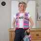 Crochet pattern - MYPZ Mohair Granny stripes Gilet Milano (ENG-NL)