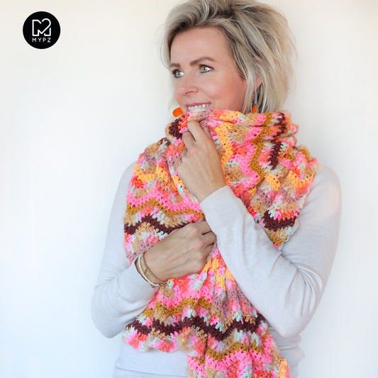 Crochet kit – MYPZ scarf Venice (ENG-NL)