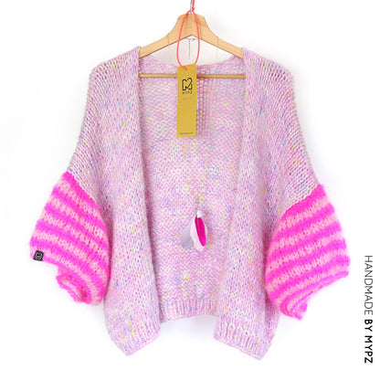 Knitting pattern – MYPZ short Alpaca-Mohair Cardigan Adorable No10 (ENG-NL)