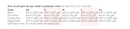 Knitting pattern – MYPZ Chunky Mohair Ski Love Pullover Pink No.9 (ENG-NL-DE)
