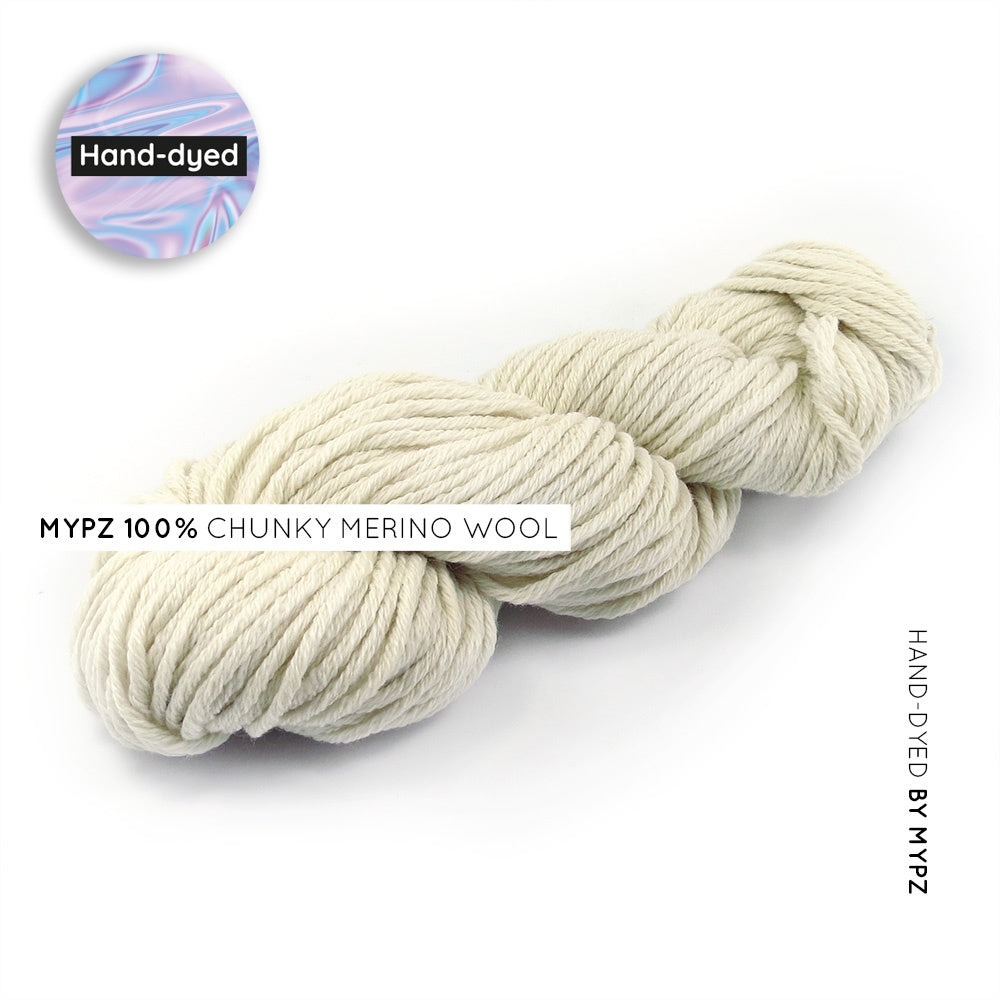 MYPZ chunky merino wool off white