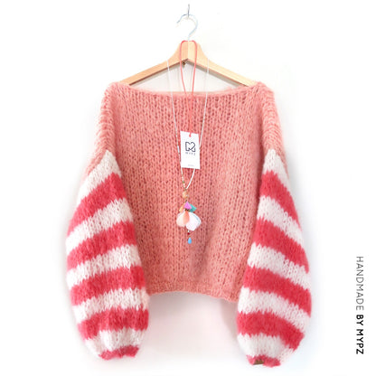 MYPZ Basic chunky mohair pullover Bliss No15