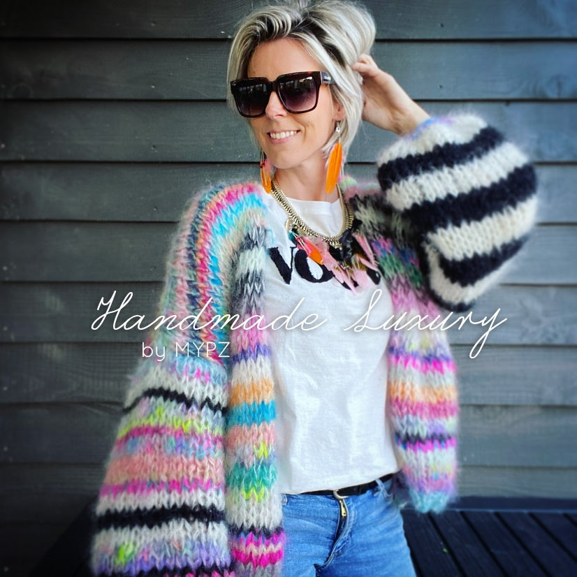 MYPZ Chunky Indian Summer Mohair Cardigan