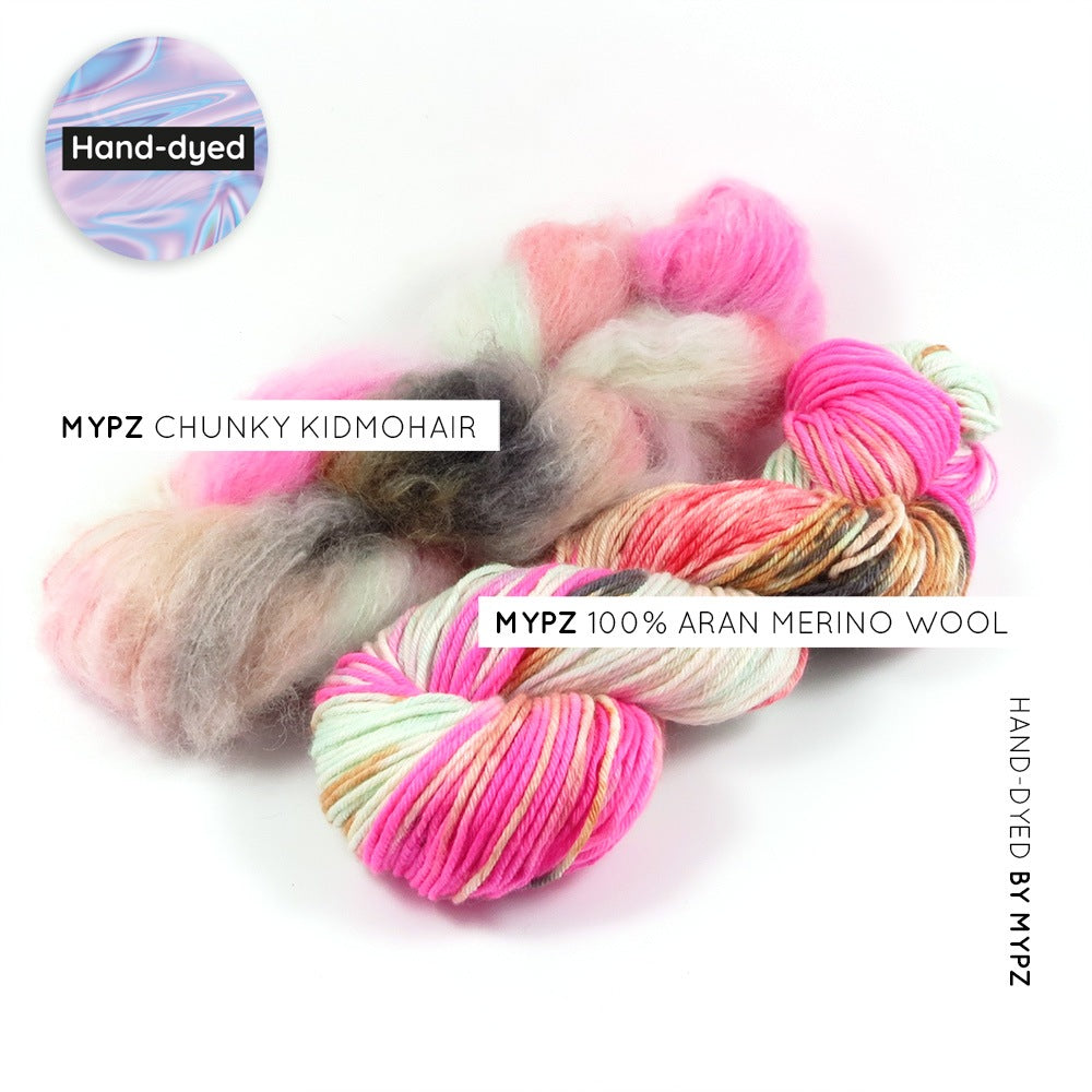 MYPZ Duo Merino Aran Chunky Kidmohair Brighter Days