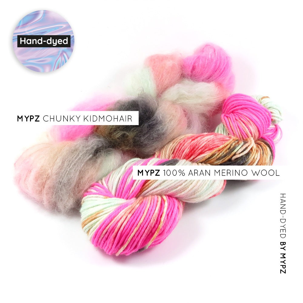 MYPZ Duo Merino Aran Chunky Kidmohair Brighter Days