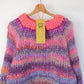 MYPZ Chunky top-down mohair pullover Majestic No.15