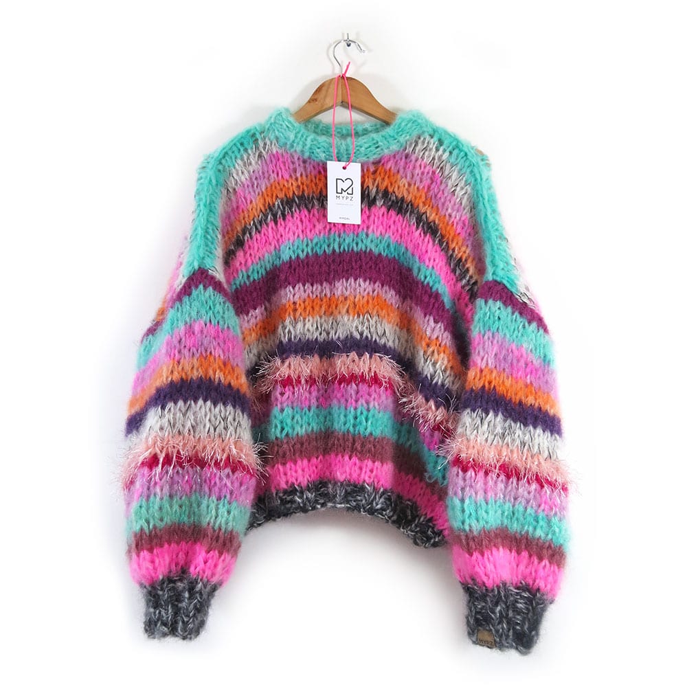 MYPZ luxury exclusive handmade mohair sweater - knit