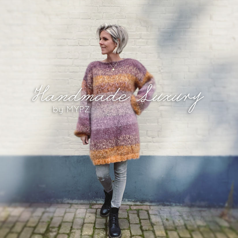 MYPZ long mohair autumn pullover