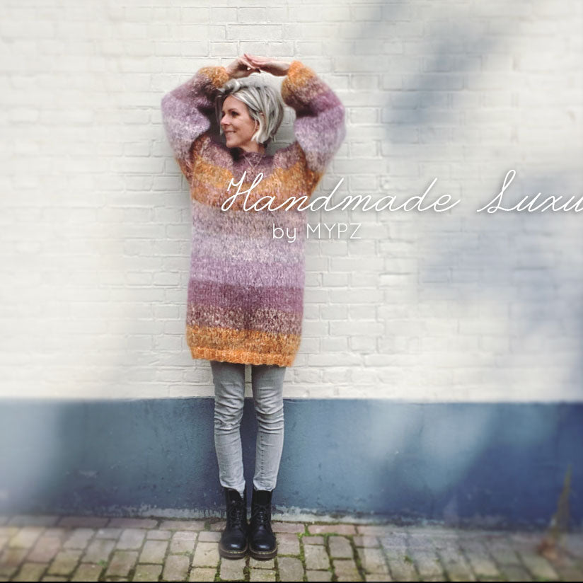 MYPZ long mohair autumn pullover