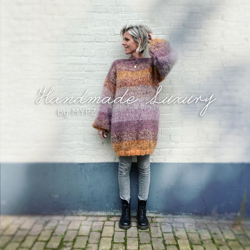 MYPZ long mohair autumn pullover