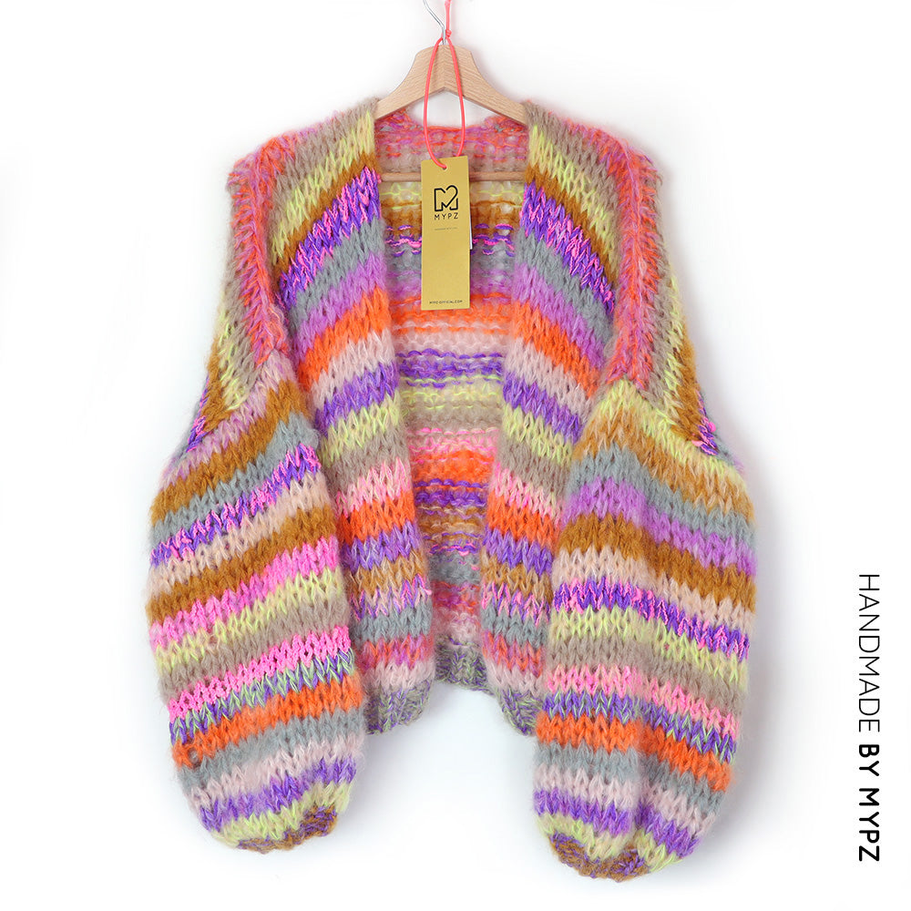 MYPZ Short Chunky Mohair Cardigan Wow!