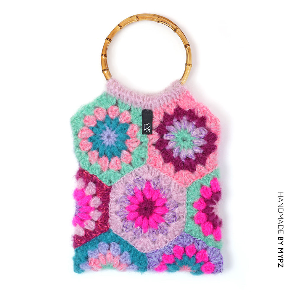 Crochet pattern MYPZ starburst hexagon bag Milano – MYPZ