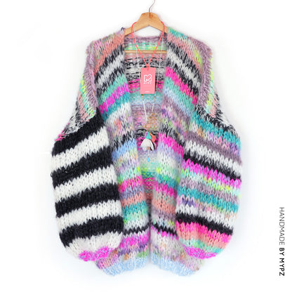 MYPZ Chunky Mohair Cardigan Indian Summer V2